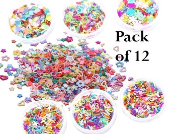 Assorted Glitter Shapes Resin Fillings. UV Resin Jewelry, Silicone Mold Filler. Resin Supplies. Nail Art Supplies. Resin Beginner Kit