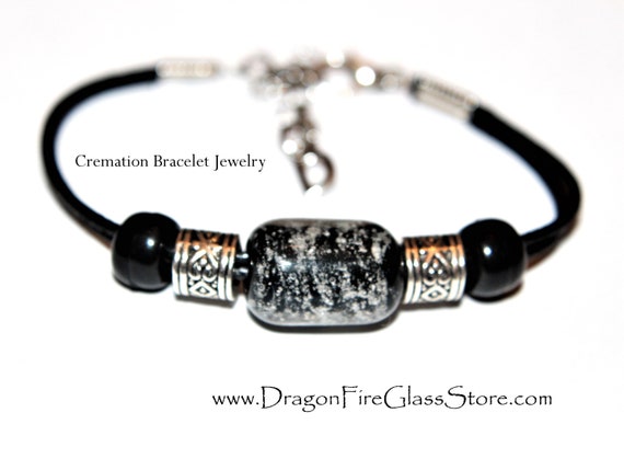 memorial ashes bracelet