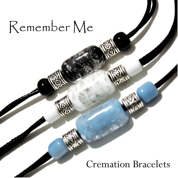 Cremation jewelry bracelet, Remember Me memorial jewelry, Cremation pet memorial, remembrance jewelry glass Bracelet, ashes jewelry