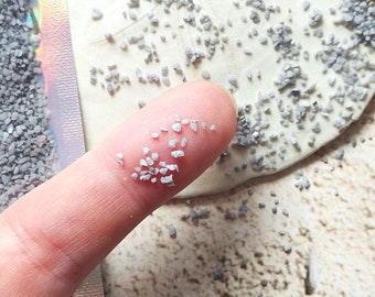 50g Sand for Filling Resin, Beach Art - Coasters, Keychains Beach Art Gray Fake Sand Sprinkles. Resin Supply. Silicone Mold Resin Filler