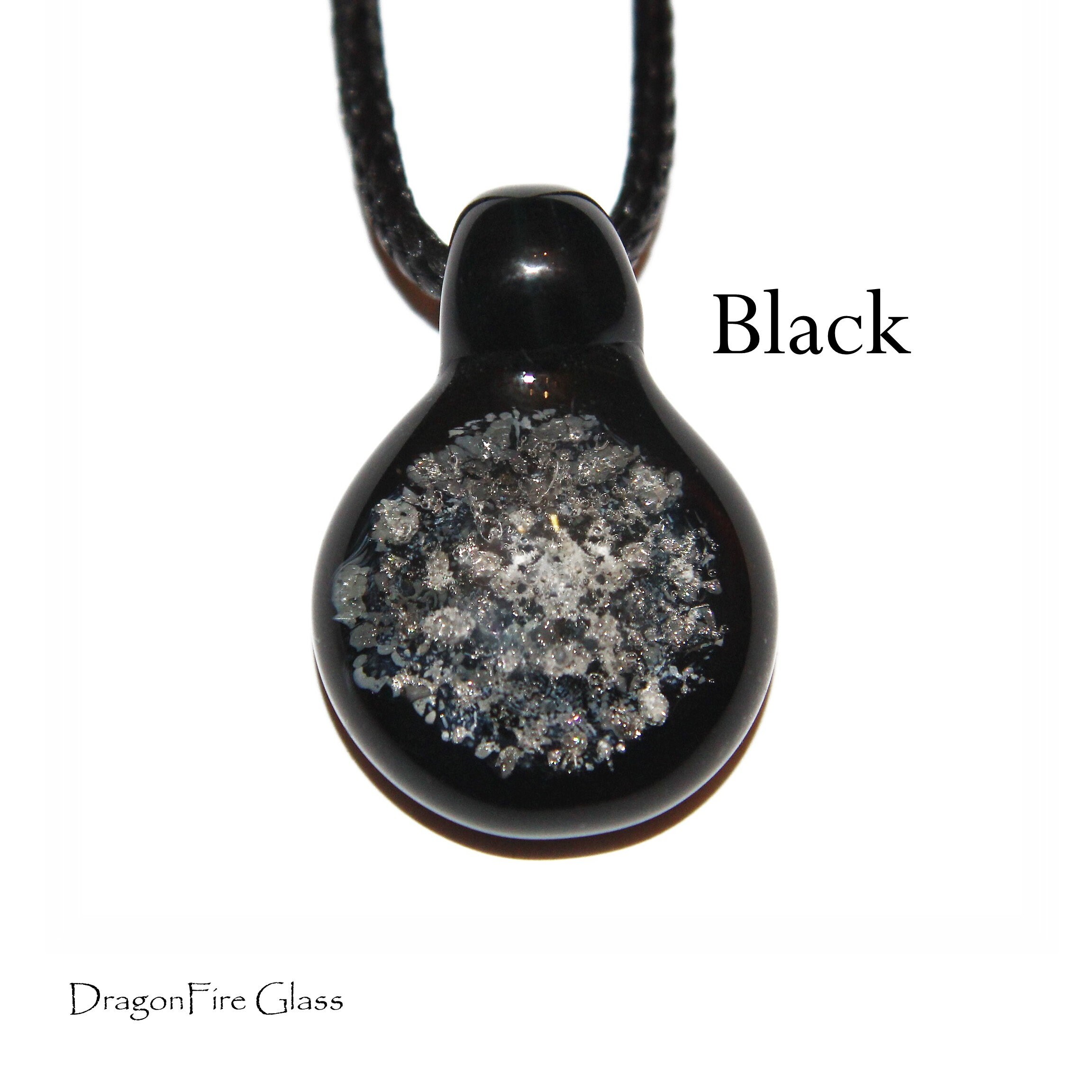 Cremate Jewelry. Ashes Necklace Pendant. Starred Night Ash Etsy