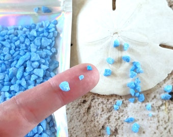 Blue Tiny Rocks Pebbles for Filling Resin and Beach Art - Pebble Art. Blue Fake Rocks. Resin Supply. Small Resin Filler. Gender Reveal Idea