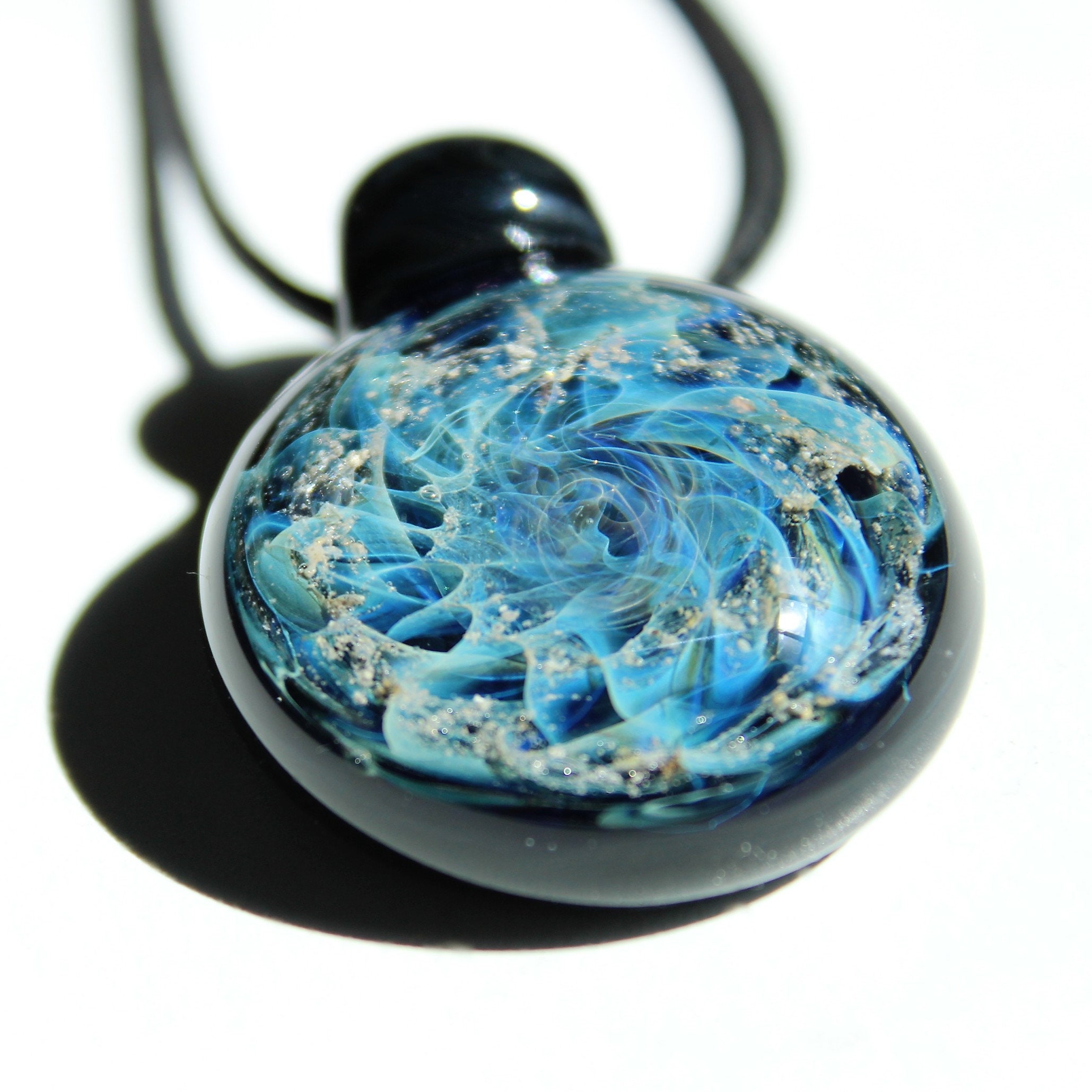 Glass cremation jewelry Clearance