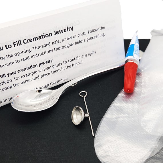 Funnel kit hotsell for cremation jewelry
