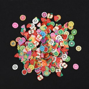 Fruit Polymer Clay Slice Fillings. Assorted Fruit Slices for Slime Resin, Silicone Mold Filler. Resin Supplies. Nail Art. Resin Beginner Kit