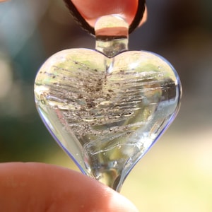 Ashes into Glass ® Heart Pendant