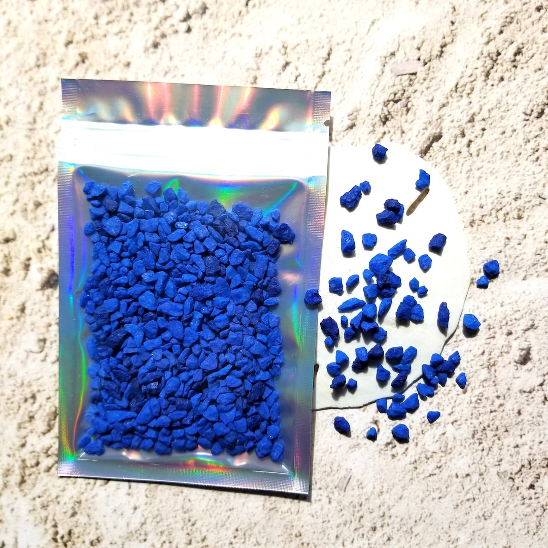 Tiny Rocks Blue Blue Tiny Rocks: 50g Resin Filler, Beach Art Coasters - Etsy