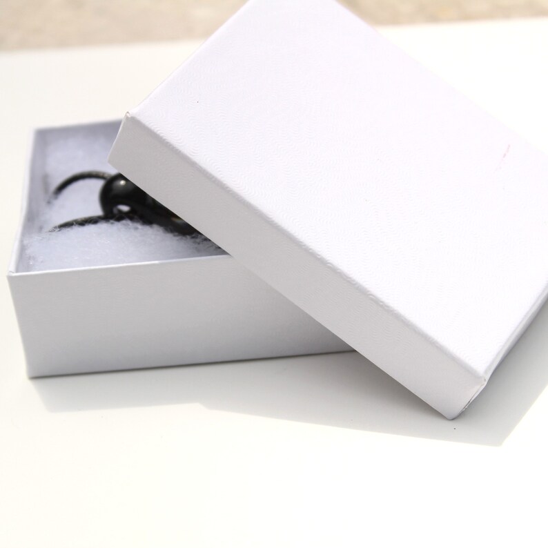 Jewelry Gift Box White Glossy Box Gift Giving Jewelry Box Etsy