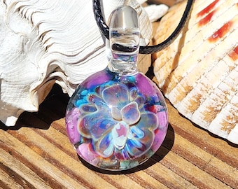 Unique and Eye-Catching Small Glass Pendant