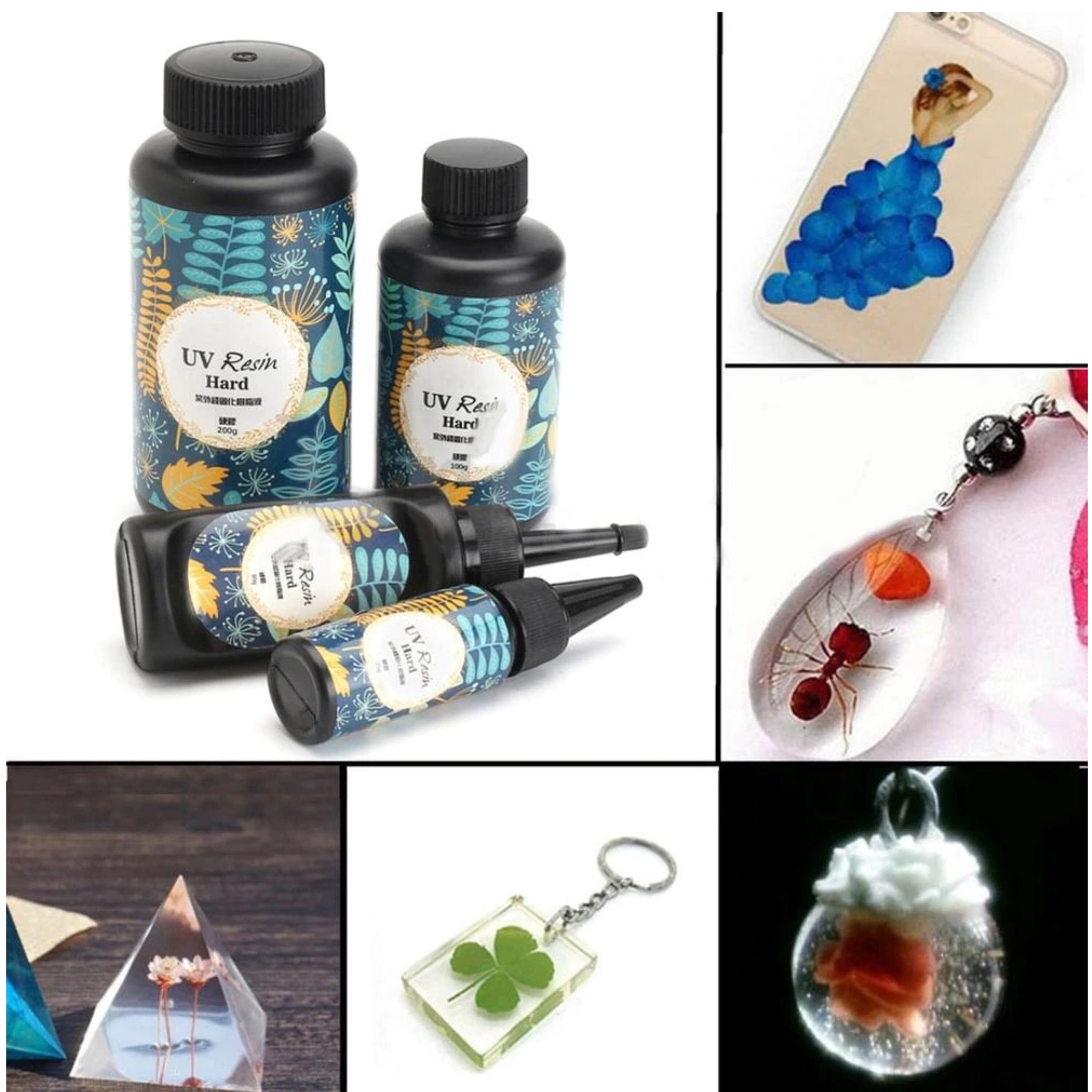 UV Hard Resin, Quickdrying 100g Ultraviolet Resin