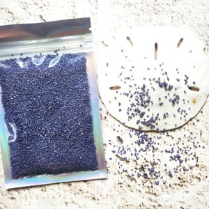 Dark Navy Blue Art Sand: 50g Silica Resin Filler