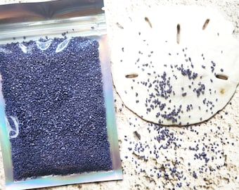 50g Sand for Filling Resin, Beach Art - Coasters, Keychains Beach Art DarkBlue Fake Sand Sprinkles. Resin Supply. Silicone Mold Resin Filler
