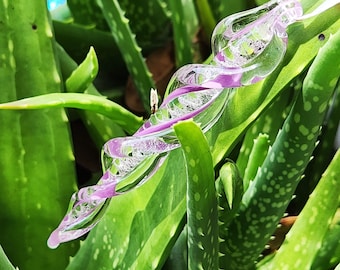 Cremation Suncatcher Glass Pet Memorial - Frozen in Time Ashes Keepsake