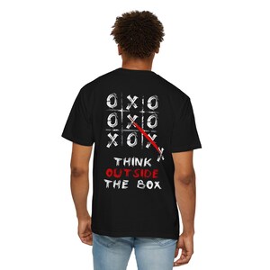 Camiseta unisex &quot;Pensador creativo&quot;, ropa informal, regalo para artistas, regalo de cumpleaños, camiseta con gráficos únicos.
