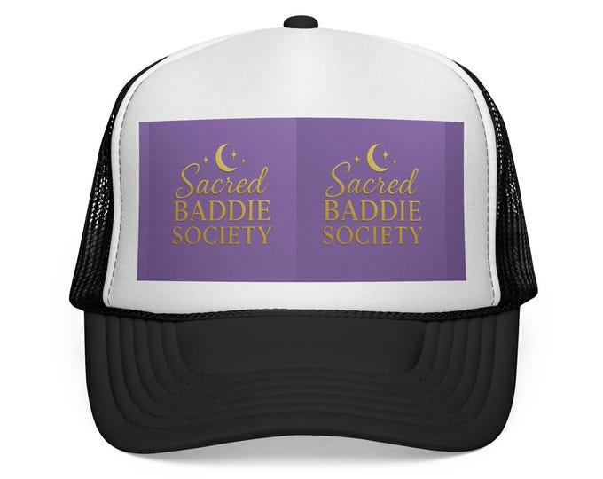 Sacred Baddie Trucker Cap