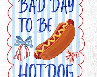 Zły dzień na bycie hotdogiem png