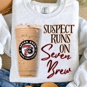 Seven brew coffee png bundle