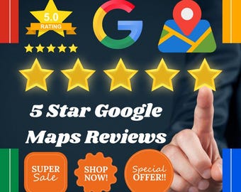 30 avaliações positivas do Google Maps