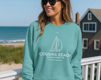 Cousins Beach Sweatshirt | "I've Waited All Year For This" - TSITP Pullover Crewneck Unisex Sweatshirt