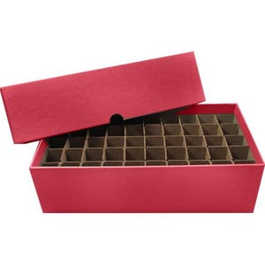 Cent Penny Coin Tube Storage Box Heavy Duty Holds 50 Tubes