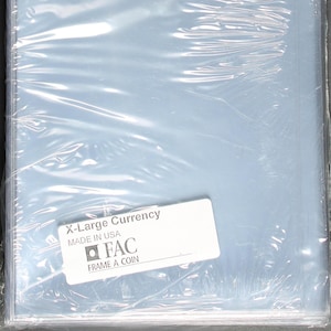 Graded Currency Sleeves xl PMG / PCGS / LEGACY Holders (100 Pack)