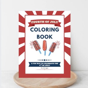 4th of July Coloring Pages for Kids | 30 Fun Printable Pages | Independence Day Activity | Patriotic USA Coloring Sheets