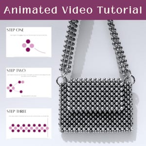 Beaded Bag Animated Video Tutorial