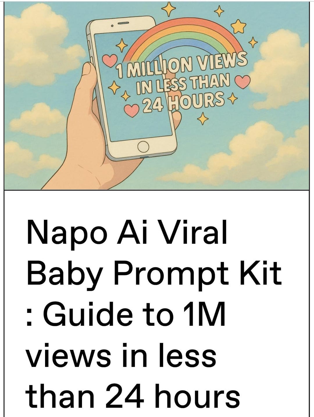 Viral Ai Baby Prompt Kit - Etsy