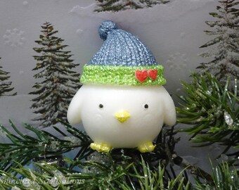 Chick with Toboggan/Winter Hat Soap (Solid or Painted)