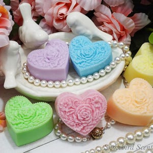 Floral Heart Soap