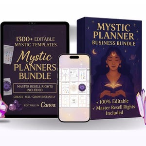 ITA! Planner spirituali PDF | Casa,benessere,chakra,luna,journaling | Organizzazione olistica per la tua evoluzione interiore | +1300 pagine