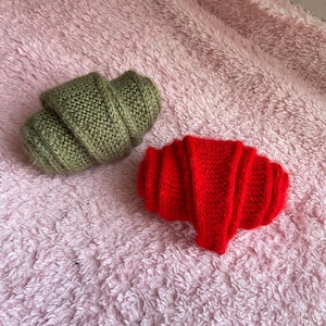 Handmade Chunky Knit Sophie Scarf: Red Acrylic Neck Warmer