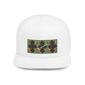 Customizable Flat Bill Snapback Hat - Stylish Casual Cap for Outdoor Lovers, Trendy Everyday Accessory & Perfect Gift