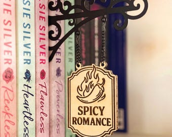 BookTok Library Signs, Custom Book Genre Dividers, Personalised Book Lover Gift, Reading Room Organisers, Custom Book Tavern Signs, Library