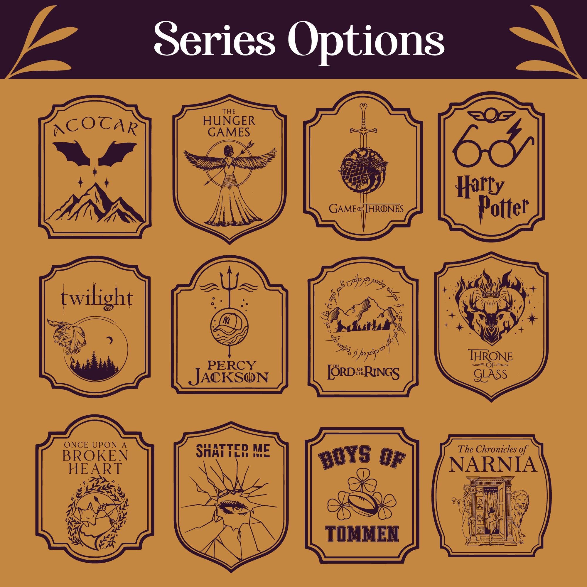 Zodiac Academy Bookcase Genre Divider, Zodiac Academy Books, Christmas ...