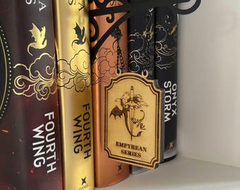 Custom Book Tavern Signs, Genre Dividers, Wood Library Organisers, Book Lover Gift