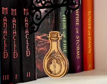 Alchemised Book Tavern Sign, BookTok Gift, Dramione, Alchemy, Library Organisers, Book Genre Dividers, Book Lover Gift, Custom Bookish Gift