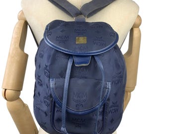 Vintage Alfred Sung Mini Travel Backpack - Free Ship - Etsy