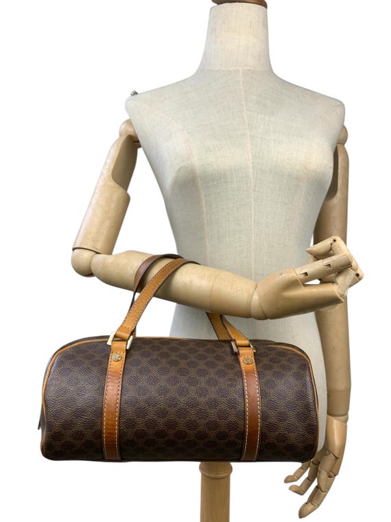 ヴィンテージ セリーヌ パピヨン マカダム ハンドバッグ - Etsy 日本