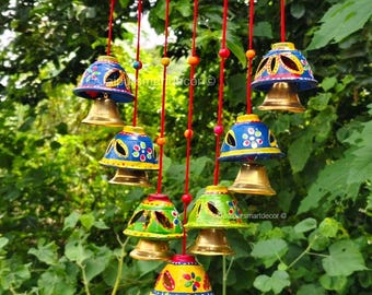 Campanelli A Vento In Alluminio E Legno - Melodie Rilassanti Profonde Per Esterni, Decorazione Da Giardino Regalo Per Mamma
