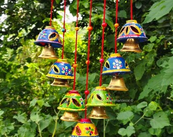 Campanelli A Vento In Alluminio E Legno - Melodie Rilassanti Profonde Per Esterni, Decorazione Da Giardino Regalo Per Mamma