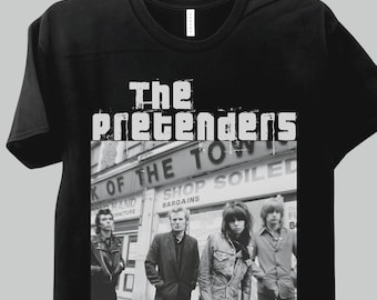 The Pretenders T-Shirt: Retro 80er 90er Post-Punk Rock Musik Grafik Tee