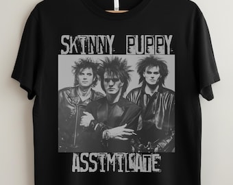 Skinny Puppy Shirt, Too Dark Park, Vintage Rare T-shirt, Faded