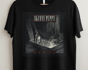 Skinny Puppy Shirt, Too Dark Park, Vintage Rare T-shirt, Faded