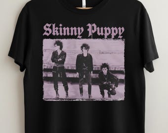 Skinny Puppy Shirt, Too Dark Park, Vintage Rare T-shirt, Faded