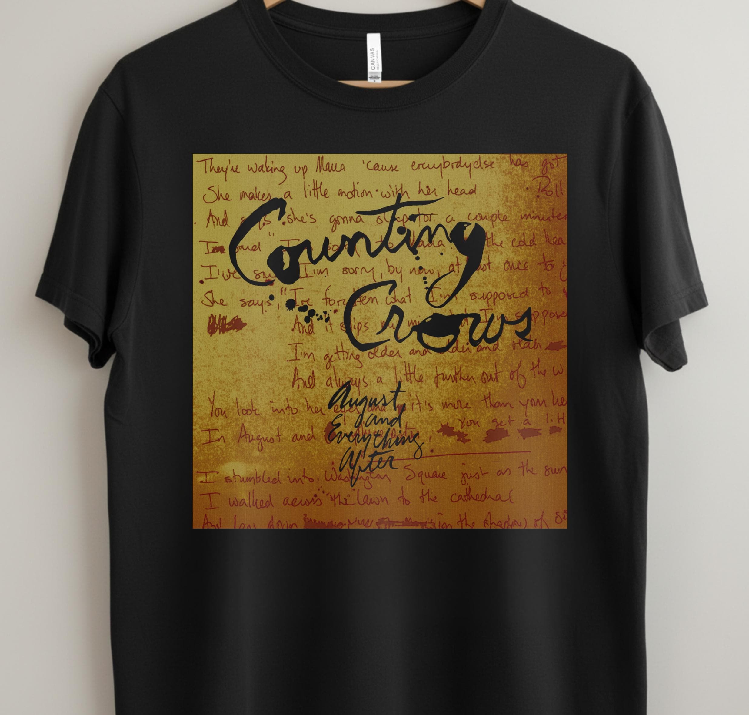 Counting Crows Shirt - Etsy