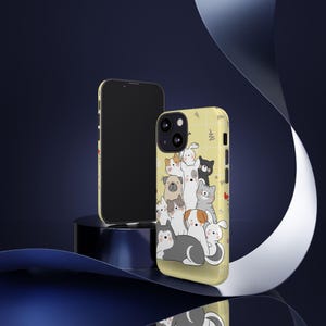 Cute Animal Phone Case, Adorable Pet Lover Gift, Cat Dog Galaxy Case, Fun and Playful, Unique Phone Accessories