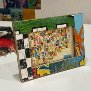 4x6 Picture Frame: Modern Pop Art Decor