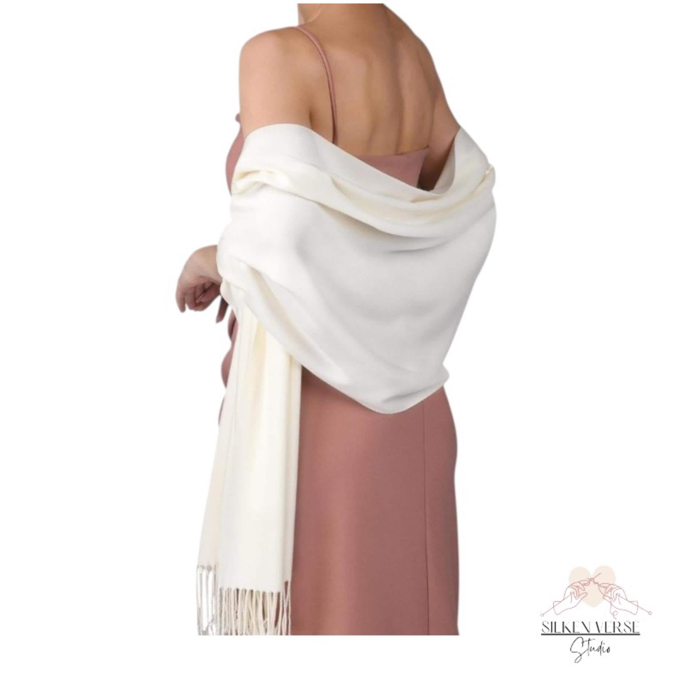 White pashmina Italia