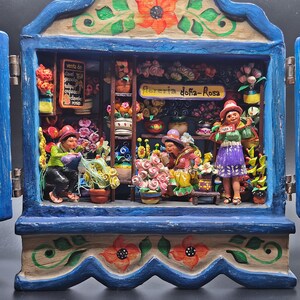 Retablos by Renowned Peruvian-American artist Nicario Jimenez- Signed by Artist